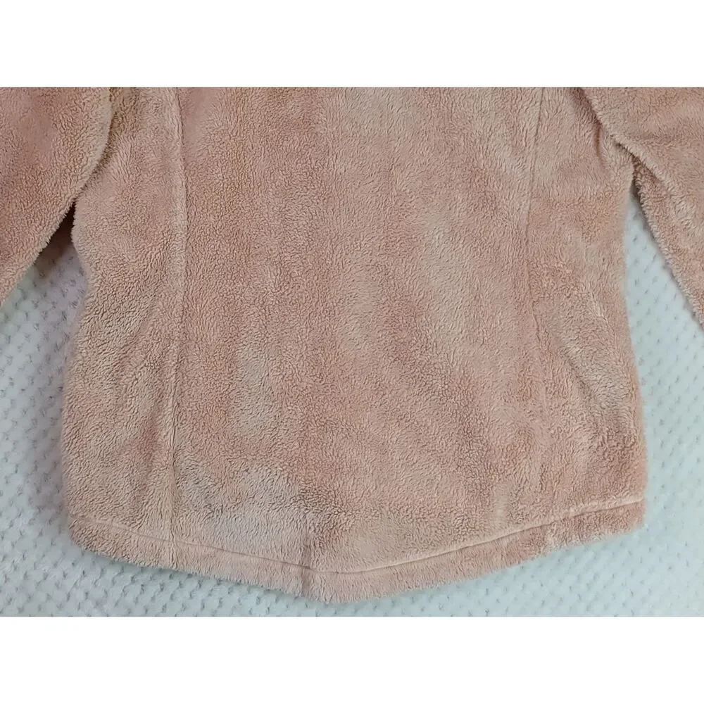 The North Face Osito Jacket Women's Medium Pink Teddy Fleece Jacket